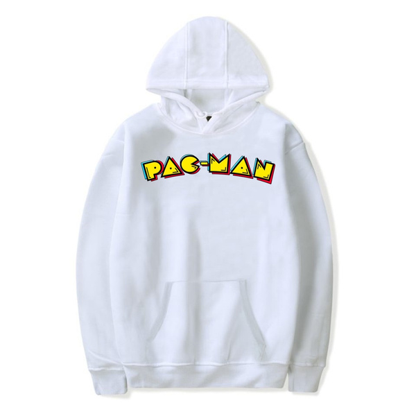 Pac man hoodie online white