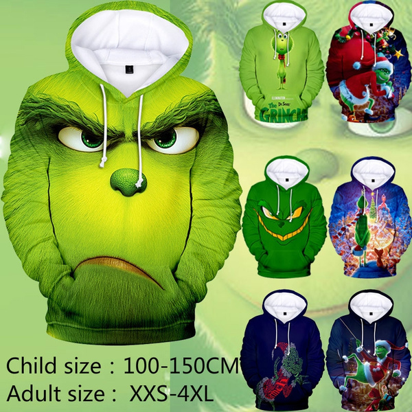 The Grinch Hooded Sweaters