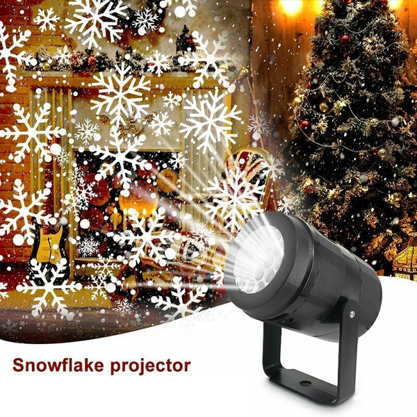 Snowflake Projector Christmas LED Lights Projection Lamp for New