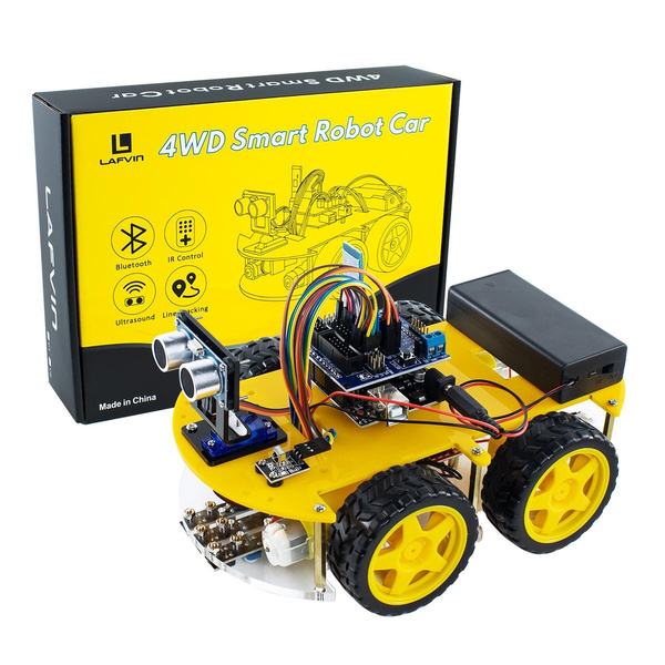 LAFVIN Smart Robot Car Kit for Arduino R3 with Tutorial, Include ...