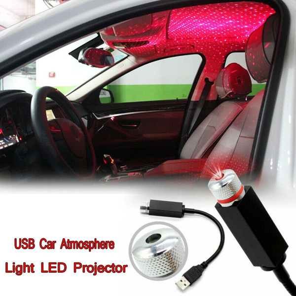 USB Car/Room Roof Atmosphere Interior Ambient Star Light LED Starry Lamp Ceiling 