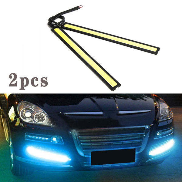 2pcs 17CM Waterproof Ultra thin Car COB LED Strip Car Daytime