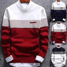 Fashion, knitted sweater, Long Sleeve, Men