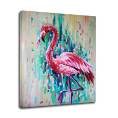 canvasartwalldecor, paintingcanvaspack, flamingo, paintingcanva