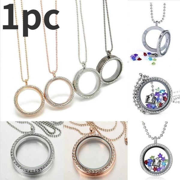 Buy Inspire Memory Locket with Floating Charms for £9.99 | Uneak Boutique