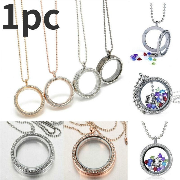 Floating Charms for Glass Living Memory Locket Pendant and