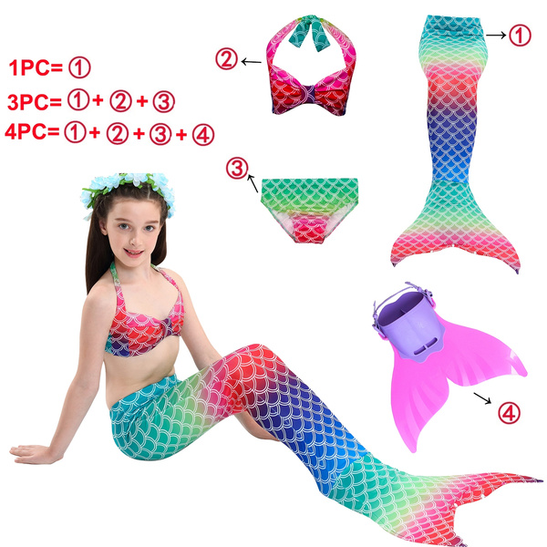 Mermaid best sale fin swimsuit