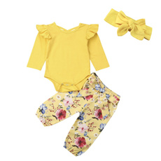 newbornclothing, Floral, pants, Long Sleeve