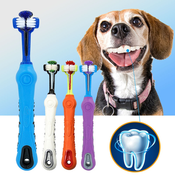dog rubber toothbrush