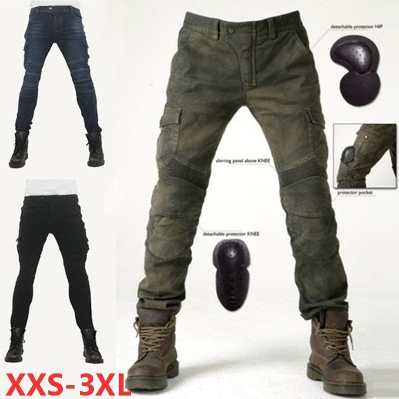 Motorcycle Trousers Textile Motorbike Waterproof With CE Protective Bi –  Bike Wear Direct