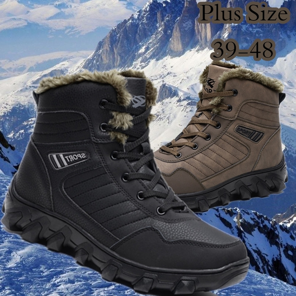 Large size outlet hiking boots