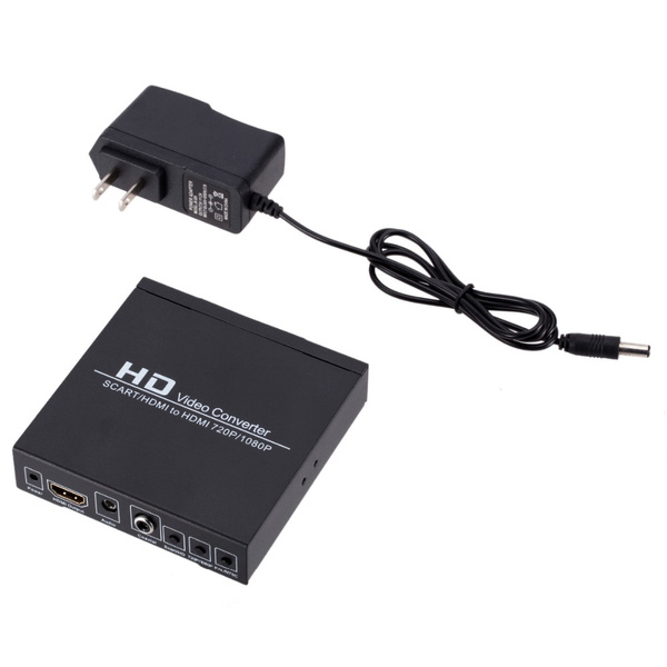 INF Scart til HDMI konverter adapter 1080P