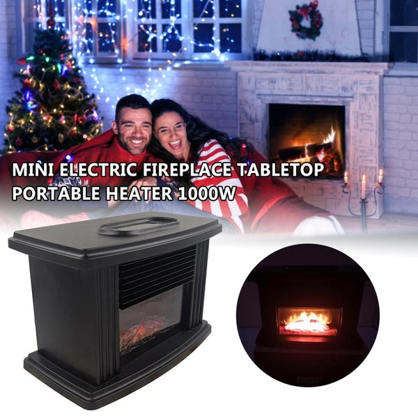 Mini Electric Fireplace Tabletop Portable Heater Room Space Wish - Mini Portable Tabletop Fireplace Mini Electric Fireplace Tabletop Portable Heater Room Space Wish - Mini Portable Tabletop Fireplace