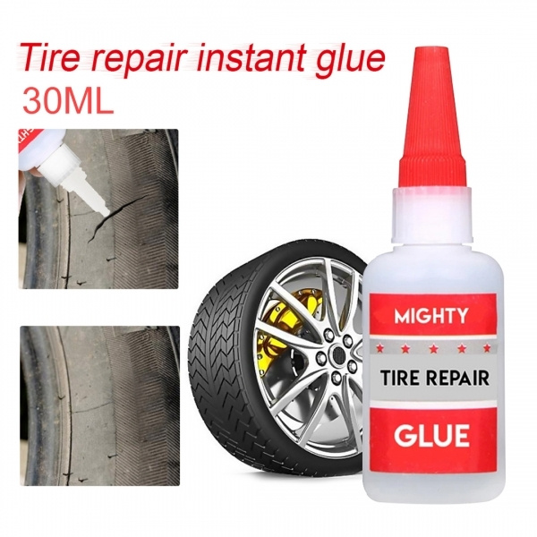 Red 30ml Mighty Tire Repair Glue Tyre Puncture Sealant Glue Tire