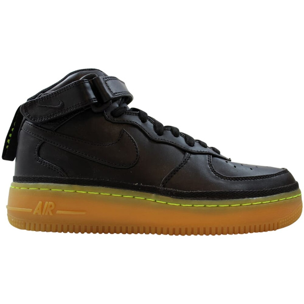 Nike Air Force 1 Mid LV8 Black/Gum Light Brown-Volmero 820342-004  Grade-School | Wish