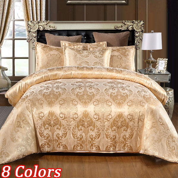 gold king duvet cover