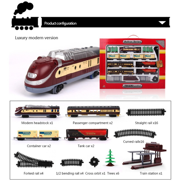 railcar series train set