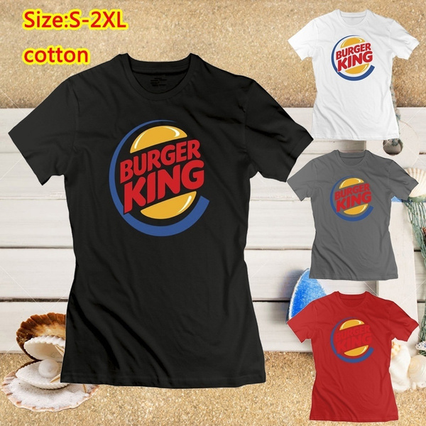 Summer Fashion Women's Burger King Logo 