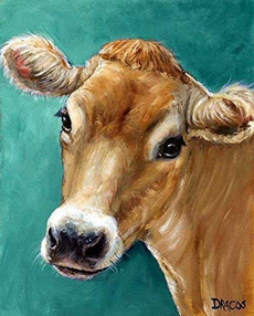 paintingcanvaspack, canvaswallart, paintingcanva, cow