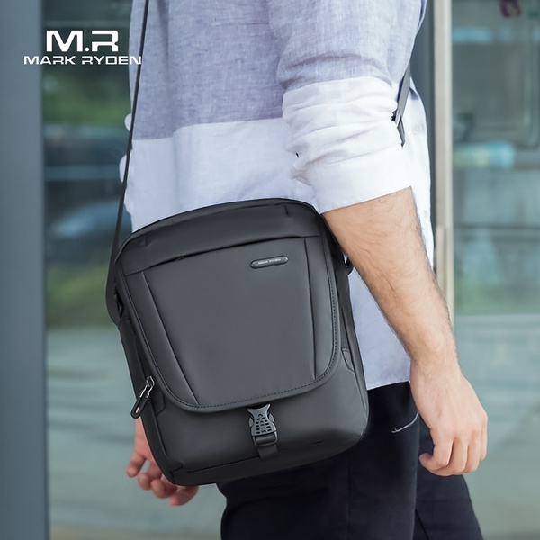Mark Ryden bolsa de mensajero para hombres bolsa de hombro impermeable de  alta calidad para hombre de negocios de viaje bandolera | Wish