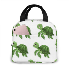 Turtle, studentlunchbag, coolerbag, Totes