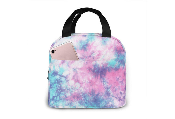 tie dye lunch bolsa
