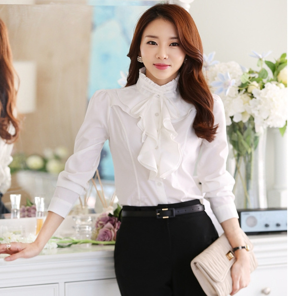 Frilly best sale blouses victorian