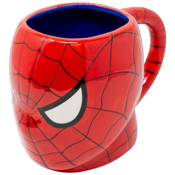 Spider-Man Face Mug with Web Handle