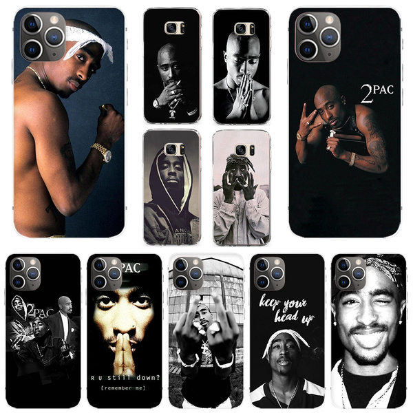 Sanders Ord regnskyl 2Pac Tupac Amaru Shakur Soft TPU Phone Case TPU Covers for IPhone 11 Pro  Max 8 Plus 7 Plus 6S 5S SE Plus X XS MAX XR and Samsung Galaxy S6 S7