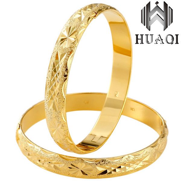 women's real gold bangles