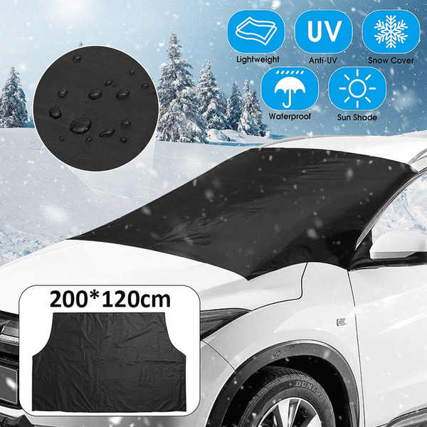 Universial Car Front Windscreen Cover Snow Sun Ice Shield Cover Windshield  Sunshades Waterproof Protector