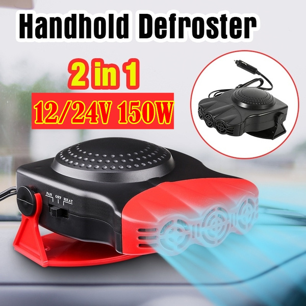 Window Defroster For Car - 12 Volt Car Heater - Compact Window