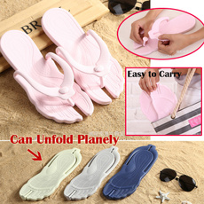 Foldable, Flip Flops, Sandals, portable