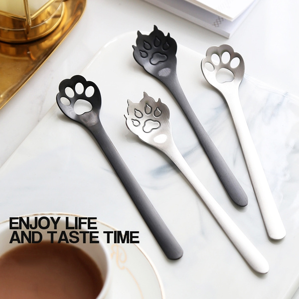 Cute Little Cats Coffee Spoon, Long Spoon Tableware, Kitchen Gadgets  Creative Gift Spoon, Kitchenware, Kitchen Accessories Kitchen Stuff - Temu