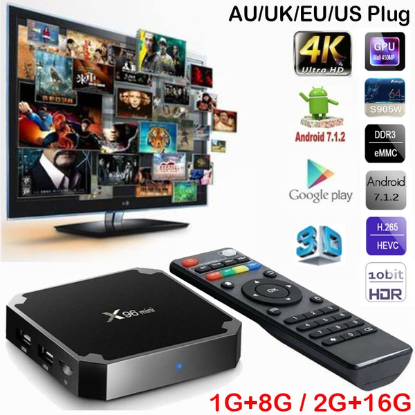 X96 MINI TV BOX Amlogic S905W 2GB/16GB WIFI EU Plug 