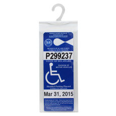 parkingplacardprotector, Sleeve, handicap, Cover
