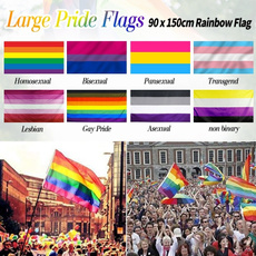 rainbow, bisexual, transgender, Large