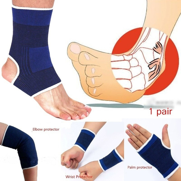1 Pair Palm Wrist Hand Support Protector Elastic Brace 