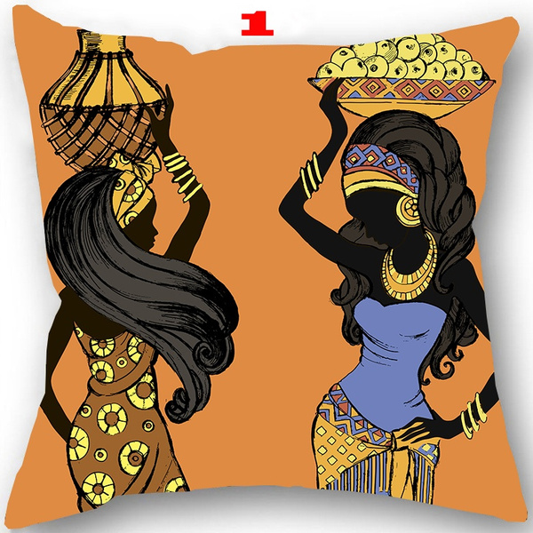 decorativepillowcase, africanwomen, africanwomenpillowcase, almofadasdecorativasparasofa