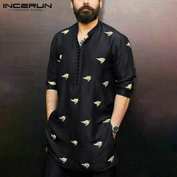 Indian mens long shirt hotsell