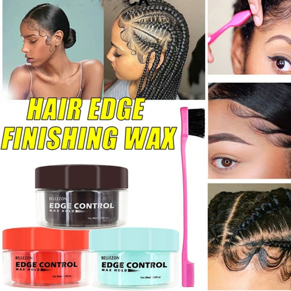 Women Long-lasting Fruit flavor Hair Edge Control Anti-Frizz Hair Fixative Gel  Styling Tools Hair Styling Cream Hair Oil Wax Broken Hair Cream | Wish