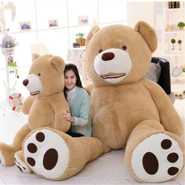 Giant 80-200CM Teddy Bear Plush Doll Huge Big Stuffed Animal Cotton Soft Toy Hot 
