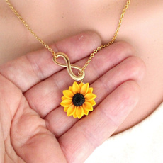 Flowers, bestfriend, Jewelry, Sunflowers