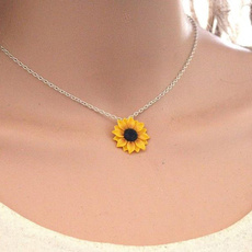 Flowers, bestfriend, Jewelry, Sunflowers