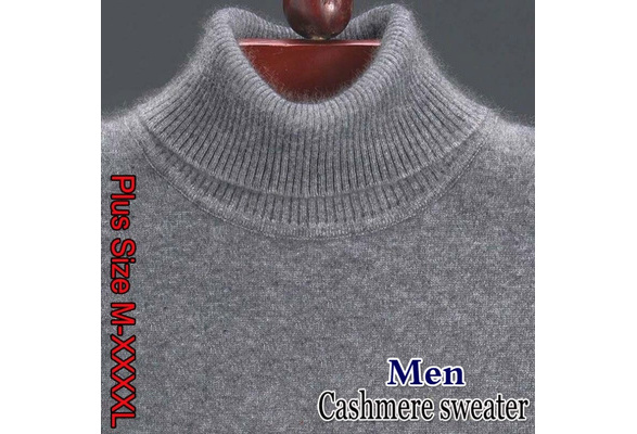 Autumn and Winter Wool Pure Cashmere Sweater Men Pullovers Jumper for Men  Pull Long Sleeve Man's Sweaters Pullovers Pull Homme Herren Pullover  Maglione Uomo Plus Size S-XXXL
