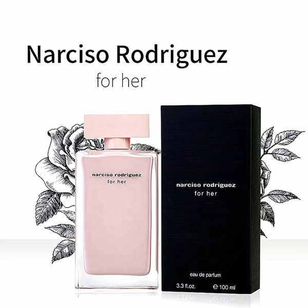 Narciso rodriguez for her online eau de parfum 100ml