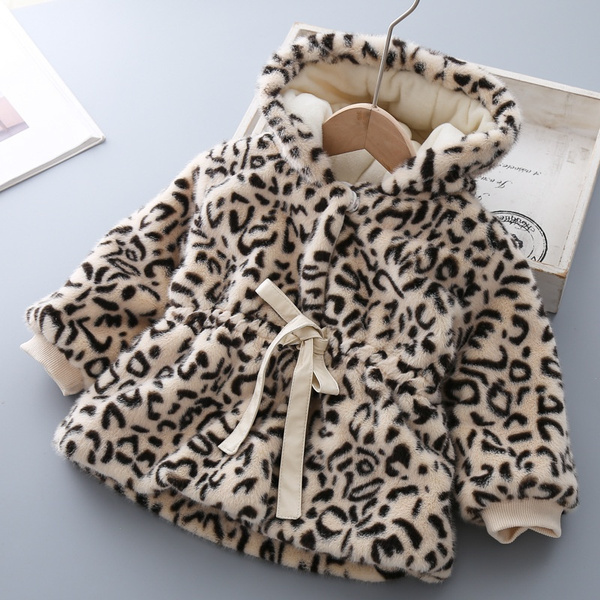 Baby girl leopard outlet coat