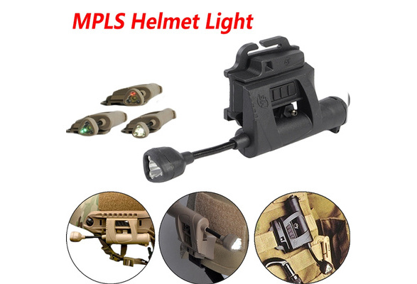 Night Evolution Charge MPLS Helmet Light Illumination Tool Outdoor Hunting Light 