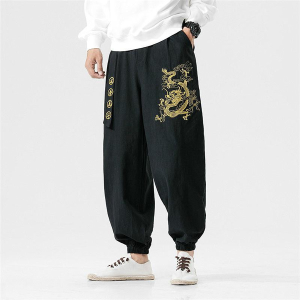 Kung Fu Tai Chi Pants Warm Martial Arts Sport Trousers Bloomers Velvet  Loose Fit | eBay