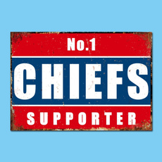 Kansas City Chiefs, Decor, Door, vintagekitchendecor